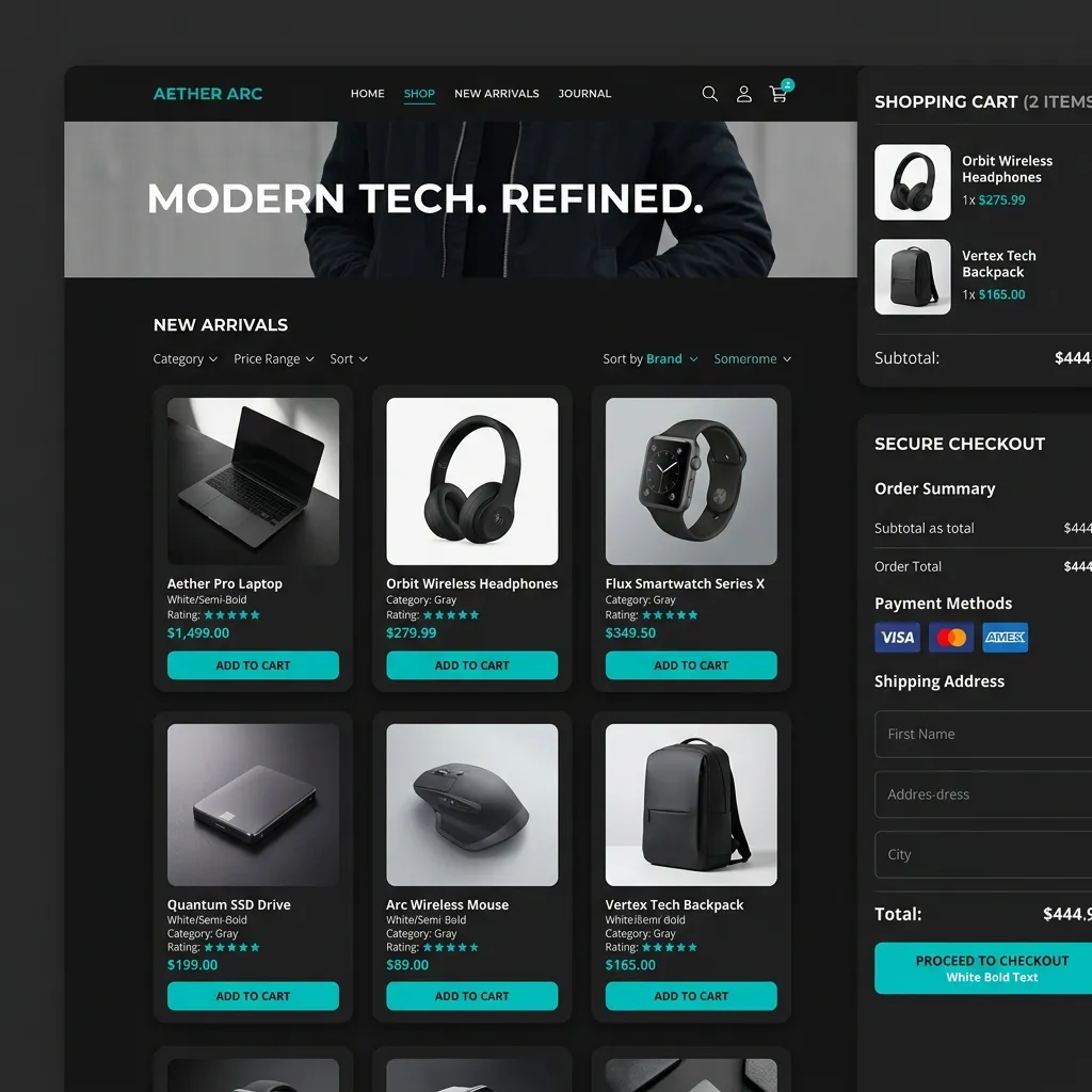 E-commerce Store Website