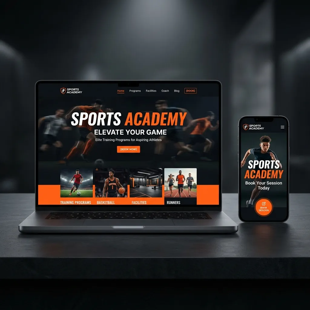 Sports Academy Website